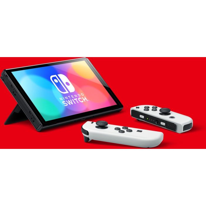 Nintendo Switch 本体 + Super Mario Bros. Nintendo Switch – OLED-Model Mario Edition (rood) + Super Mario