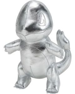 Jazwares Pokémon 25th Anniversary Pluche-Silver Charmander 20CM (Diversen) Nieuw