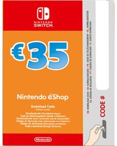 Nintendo eShop Kaart-35 Euro (Diversen) Nieuw