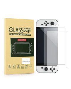 Budget Premium Tempered Pro Screen Protector for Switch-OLED (NSW) Nieuw