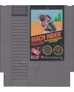 Mach Rider-Kale Cassette (NES) Gebruikt