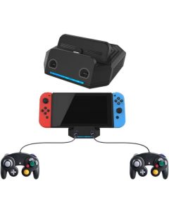 JYS Nintendo Switch 2-Port TV Dock for GameCube Controllers-Standaard (NSW) Nieuw