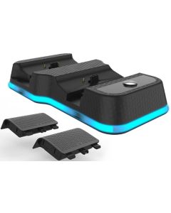 JYS Dual Charging Dock-Incl. 2x 600mAh Rechargeable Battery (Xbox Series X) Nieuw