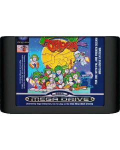 Lemmings 2 The Tribes-Kale Cassette (Sega Mega Drive) Gebruikt