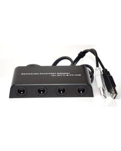 MayFlash GameCube 4 Poorts Controller Adapter-Zwart (Diversen) Nieuw