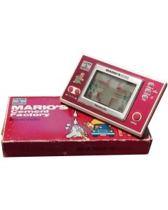 Nintendo Game & Watch Mario's Cement Factory-Excl. Handleiding (Game & Watch) Gebruikt