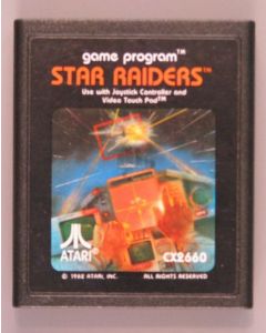 Star Raiders-Kale Cassette (Atari 2600) Gebruikt