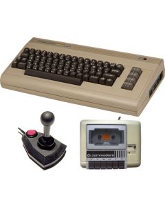 Commodore 64-Incl. Joystick & Cassette Deck (Commodore 64) Gebruikt