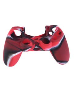 Budget Silicon Camouflage Controller Sleeve-Rood (PlayStation 4) Nieuw