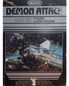 Imagic Videopac Demon Attack-Excl. Handleiding (Philips Videopac) Gebruikt