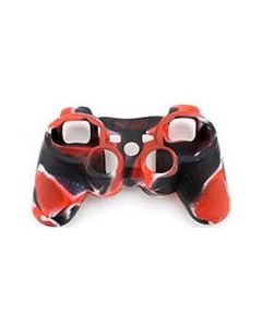 Budget Silicon Camouflage Controller Sleeve-Rood (PlayStation 3) Nieuw