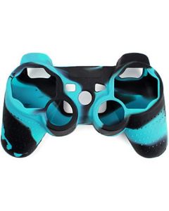 Budget Silicon Camouflage Controller Sleeve-Blauw (PlayStation 3) Nieuw