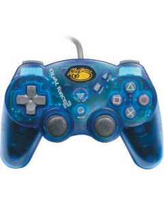 MadCatz Dual Force 2 Pro Controller-Transparant/Blauw (PlayStation 2) Nieuw