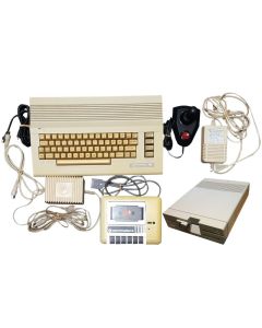 Commodore C64C-Incl. Cassette Deck & Joystick & Floppy Drive (Commodore 64) Gebruikt