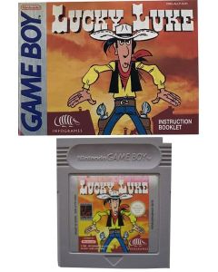 Lucky Luke-Kale Cassette Incl. Handleiding (Game Boy) Gebruikt