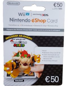 Nintendo eShop Kaart-50 Euro (Diversen) Nieuw