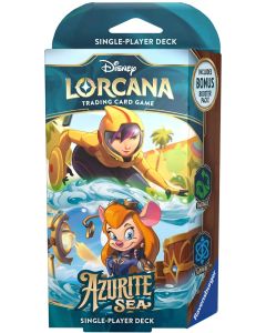 Disney Lorcana TCG Azurite Sea Starter Deck-Emerald & Sapphire (Diversen) Nieuw