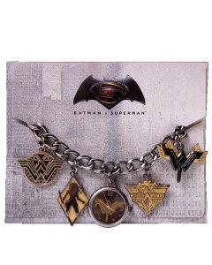 Accutime DC Batman v Superman Wonder Woman Charm Watch Bracelet-Standaard (Diversen) Nieuw