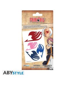 ABYstyle Waterproof Tattoos-Fairy Tail (Diversen) Nieuw