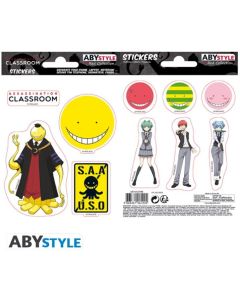 ABYstyle Assassination Classroom Stickers-Koro Sensei + Students (Diversen) Nieuw