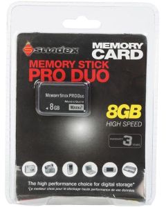 Sundex Memory Stick PRO DUO-8GB (PSP) Nieuw