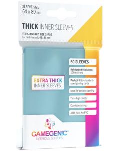 GameGenic Thick Inner Sleeves 50 Stuks-Transparant (Diversen) Nieuw