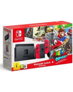 Nintendo Switch Console-Incl. Super Mario Odyssey Boxed (NSW) Nieuw