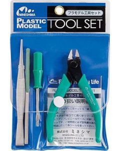 Mineshima Plastic Model Tool Set A-2-Standaard (Diversen) Nieuw