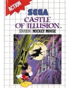 Castle Of Illusion Starring Mickey Mouse-Standaard (Sega Master System) Gebruikt