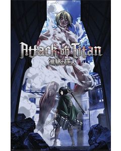 Hole in the Wall Attack on Titan Maxi Poster-S3 Female Titan Approaches (Diversen) Nieuw