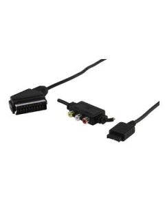 Budget RGB Scart With AV kabel-2M (PlayStation 2) Nieuw