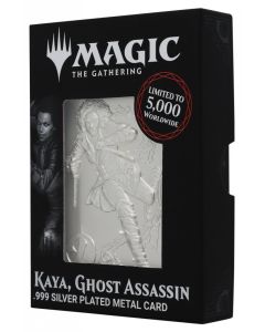 FaNaTtiK Magic the Gathering Limited Edition .999 Silver Plated Metal Card-Kaya (Diversen) Nieuw