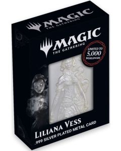 FaNaTtiK Magic the Gathering Limited Edition .999 Silver Plated Metal Card-Liliana Vess (Diversen) Nieuw