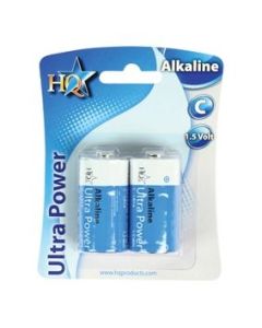 HQ 1.5V Alkaline Batterijen C-Standaard (Diversen) Nieuw