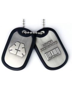 Level Up Wear Metal Gear Rising Dog Tags-LQ-84i Prototype Logo (Diversen) Nieuw