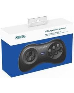 8BitDo M30 2.4G SEGA Mega Drive Wireless Controller-Zwart (Diversen) Nieuw