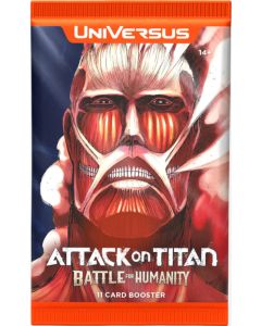 UniVersus Attack on Titan TCG Battle for Humanity-Booster Pack (Diversen) Nieuw