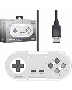 Retro-Bit Legacy16 Platinum Collection Wired Gamepad-Grijs (Diversen) Nieuw