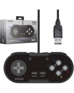 Retro-Bit Legacy16 Platinum Collection Wired Gamepad-Zwart (Diversen) Nieuw