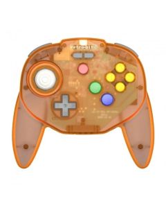 Retro-Bit Tribute 64 2.4G Wireless Controller-Oranje (Diversen) Nieuw