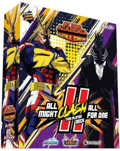 Jasco My Hero Academia CCG 2-Player Clash Deck-All Might vs. All for One (Diversen) Nieuw