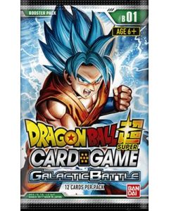 Dragon Ball Super TCG S1 Galactic Battle-Booster Pack (Diversen) Nieuw