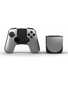 OUYA Console Zilver-Incl. 2 Controllers (OUYA) Gebruikt