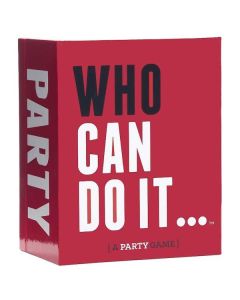 DSS Games Card & Party Games-Who Can Do It... (Diversen) Nieuw