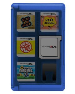 Hori Game Card Case 24-Blauw (Diversen) Nieuw