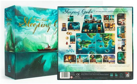 Red Raven Games Sleeping shops Gods Board Game