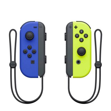 Nintendo Switch Joy-Con Controller Paar-Blauw/Geel (Switch) Gebruikt
