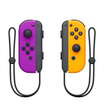 Nintendo Switch Joy-Con Controller Paar-Paars / Oranje (Switch) Gebruikt