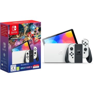 Nintendo Switch Console OLED Model Pack-Mario Kart 8 Deluxe (Switch) Gebruikt