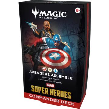 Magic The Gathering TCG Marvel Super Heroes Commander Deck-Avengers Assemble (Diversen) Nieuw